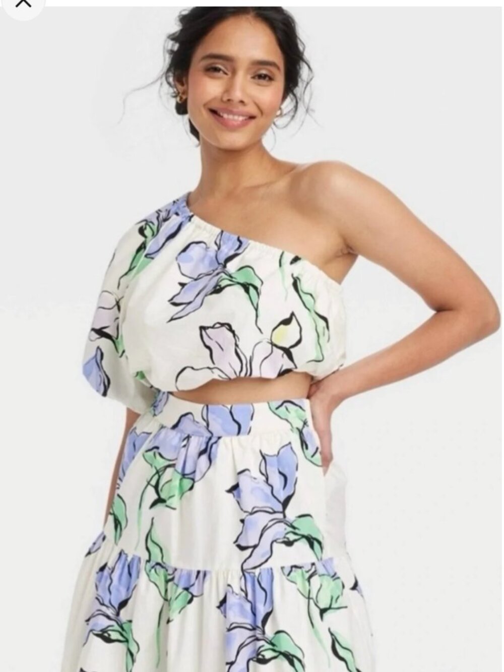 A new day two piece floral set